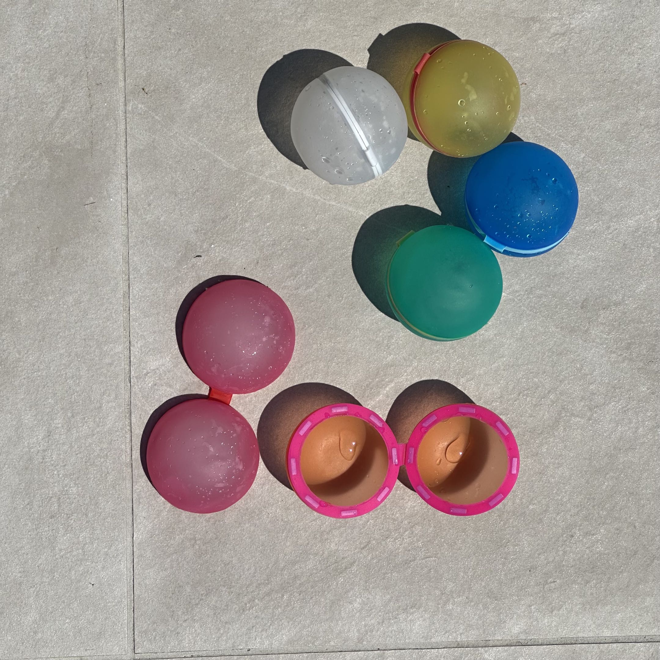 Mini csomag - 6db EcoSplashers + 1 tárolóháló